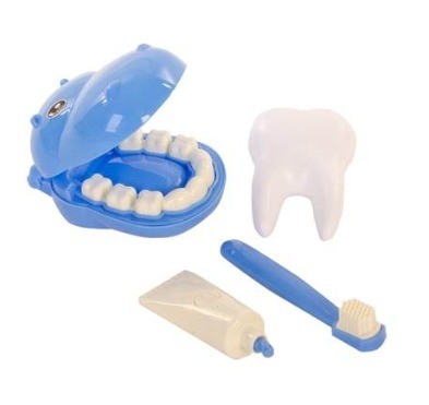 KIT DENTISTA C/DENTE E  ACESSORIOS 6 PCS